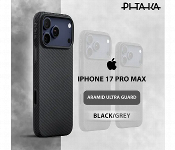 Express Delivery - Pitaka Aramid Ultra Guard Case For Iphone 17 Pro Max Black - ID 7164506