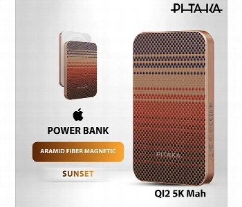 Express Delivery - Pitaka Aramid Fiber Magnetic Power Bank Qi2 5K Mah Sunset - ID 7164516