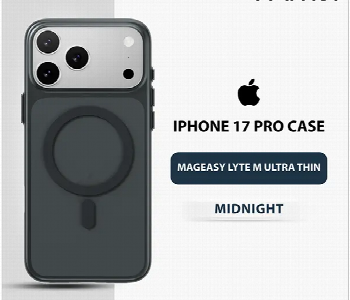 Express Delivery - Mageasy Lyte M Ultra Thin Case For Iphone 17 Pro Midnight - ID 7164536
