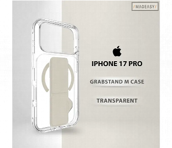 Express Delivery - Mageasy Grabstand M Case With For Iphone 17 Pro Transparent - ID 7164604
