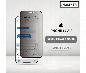 Express Delivery - Mageasy Vetro Privacy Matte Tempered Glass Screen With For Iphone 17 Air - ID 7164676