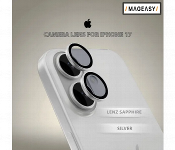 Express Delivery - Mageasy Lenz Sapphire Camera Lens Protector For Iphone 17 Silver - ID 7164686