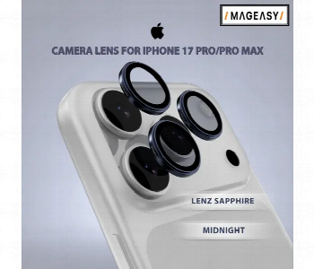 Express Delivery - Mageasy Lenz Sapphire Camera Lens Protector For Iphone 17 Pro And Pro Max Midnight - ID 7164738