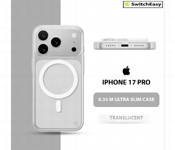 Express Delivery - Switcheasy 0.35 M Ultra Slim Case For Iphone 17 Pro Translucent - ID 7164767