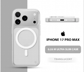 Express Delivery - Switcheasy 0.35 M Ultra Slim Case For Iphone 17 Pro Max Translucent - ID 7164768