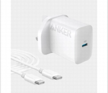 Express Delivery - Anker B2347K21 20W Usb C Fast Charger Pd Cable White - ID 7165094