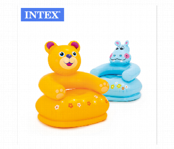Express Delivery - Intex 68556 Inflatable Animal Chair Kids Bear Hippo Seat - ID 7165285