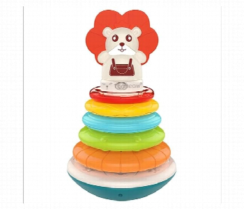 Express Delivery - Color Shape Stacking Rings Toy For Early Learning Kids - ID 7165413