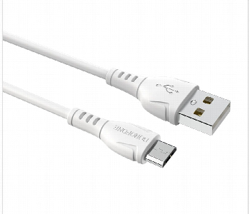 Express Delivery - Borofone Usb Micro Usb Cable Bx51 Triumph 1M 2 4A White - ID 7165494