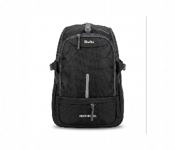 Express Delivery - Bello Adventure 55L Large Travel Backpack Black Heavy Duty Outdoor Hiking Camping Bag - ID 7165563