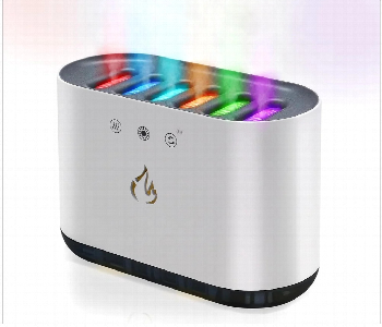 Express Delivery - Dynamic Flame Air Humidifier Aroma Diffuser Led Colors - ID 7165578