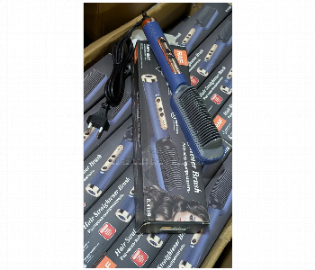 Express Delivery - Raf R 412B Hair Straightener Brush 45W Ceramic Heating - ID 7165589