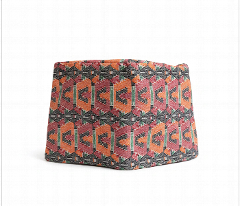 Express Delivery - Traditional Nepalese Dhaka Topi Multi Color Intricate Geometric Cap For Men - ID 7165617