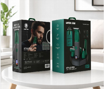 Your Best Beard Starts Here For Green Lion Style Pro 6 In 1 Grooming Kit Green Gl Tm59 Rechargeable Waterproof Trimmer For Hair Beard And Nose Grooming - ID 7165847