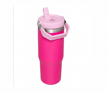 New Arrivals For Stanley Quencher Iceflow Flip Straw Stainless Steel Tumbler Pink - ID 7166016