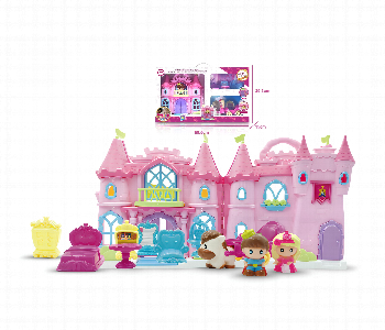 Express Delivery - Princess Villa Castle Playset Pink And Purple - ID 7166100