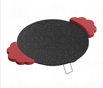 Multifunctional Electric Baking Tray With Maifan Stone Non Stick Coating Front View - ID 7166140