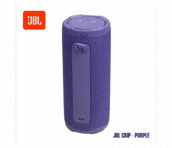 Express Delivery - Jbl Grip Portable Bluetooth Speaker Purple With Ai Sound - ID 7166171