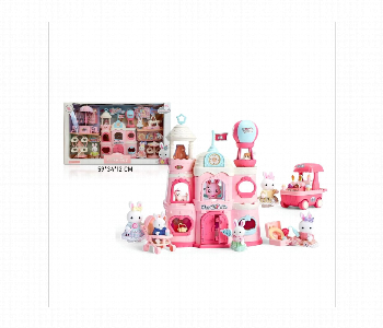 Express Delivery - Dream Rabbit Villa Set Toy For Kids - ID 7166199