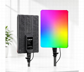 Express Delivery - Plokama Live P19 Pro Rgb Led Video Panel Light With Remote Black Multiple Rgb Lighting Effects - ID 7166281