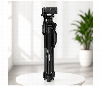 Express Delivery - Plokama Pk 9930 Lightweight Camera Tripod 150Cm Black Portable Travel Stand For Photography - ID 7166284