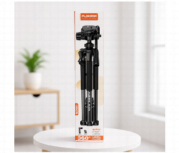 Express Delivery - Plokama Pk 9970 Camera Camcorder Tripod 180Cm Black With Adjustable Pan And Tilt Head - ID 7166285
