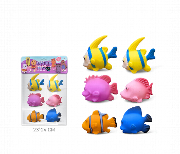 Express Delivery - Splash And Learn Colorful All Ocean Bath Toy Set - ID 7166293