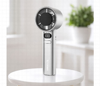 Express Delivery - Torima F 21 Mini Fan White Portable Rechargeable Cooling Fan - ID 7166295