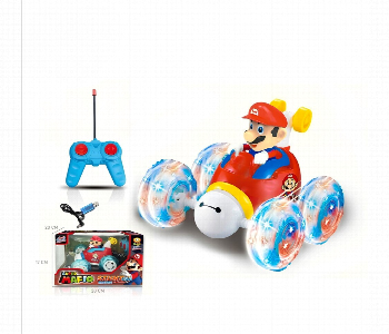 Express Delivery - High Speed Action Super Mario Illuminated Stunt Racing Car - ID 7166304