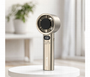 Express Delivery - Torima F 21 Mini Fan Gold Portable Handheld Fan - ID 7166305