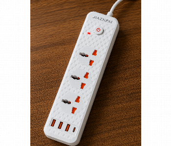 New Arrivals For Multi Function Power Socket Extension With 4 Universal Ac Outlets 3 Usb Ports Type C Fast Charging - ID 7166346