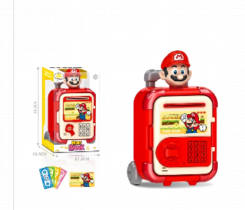 Express Delivery - Mario Mini Bank Fun Electronic Piggy Bank For Kids - ID 7166389