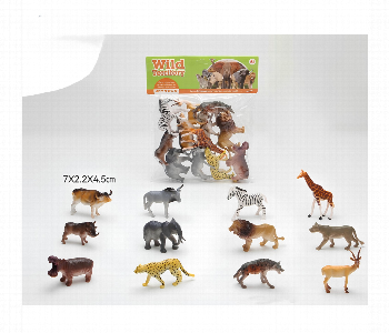 Express Delivery - Wild Territory Safari Animal Figurine Playset - ID 7166397