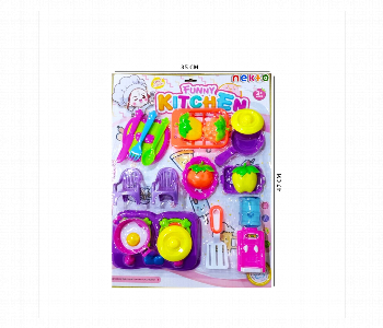 Express Delivery - Funny Kitchen Play Set  Complete Cooking And Dining Toy Assortment - ID 7166408