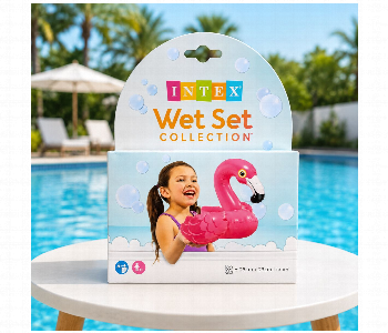 Express Delivery - Intex 58590Np Inflatable Flamingo Water Play Toy For Kids Bath Tub And Swimming Pool Float Pink - ID 7166447