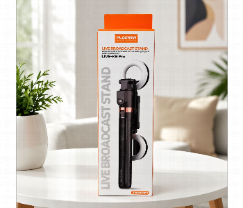 Express Delivery - Plokama Live K9 Pro Selfie Stick Tripod With Led Ring Light And Bluetooth Remote 170 Cm Phone Stand - ID 7166448