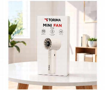 Express Delivery - Torima F 36 Mini Usb Rechargeable Portable  Fan White Energy Efficient Cooling - ID 7166455