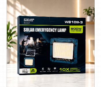 New Arrivals For 800 W Solar Emergency Flood Light Rechargeable Camping Lantern With Power Bank W8109 3 - ID 7166495