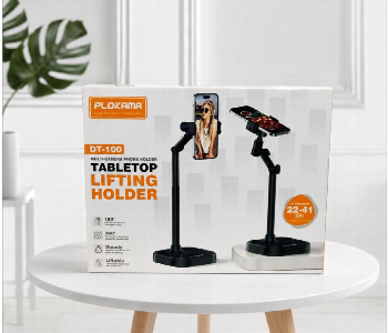 New Arrivals For Plokama Dt 100 Desk Phone Holder Stand Black Adjustable Tabletop Lifting Phone Stand 22 To 41 Cm - ID 7166498