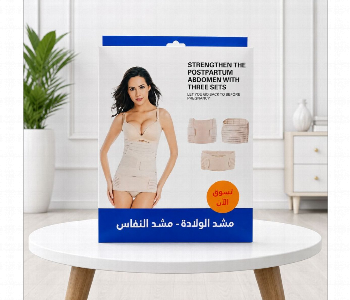 Express Delivery - Postpartum Support Belt Set 3 Piece Adjustable Abdominal Waist Recovery Belt Abc 699 - ID 7166511