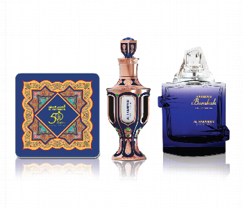 Express Delivery - Haramain  Ahp1177 Barakah Collection Gift Set Luxury Perfume Duo - ID 7166627