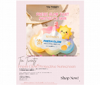 Express Delivery - Ten Twenty Fresh Glow Protective Sunscreen Uva Uvb Spf50Pa - ID 7166689