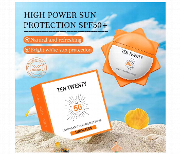 Express Delivery - Ten Twenty Sun Shape Lightweight Sunscreen Spf50 40G - ID 7166692
