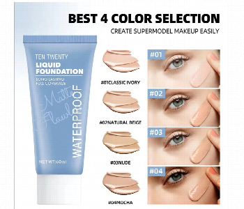 Express Delivery - Ten Twenty Liquid Foundation Waterproof 60Ml - ID 7166705
