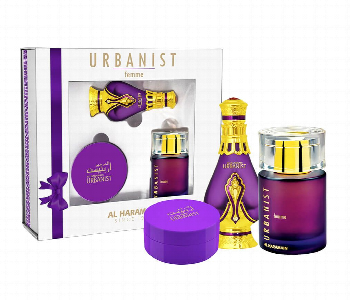 Express Delivery - Haramain Urbanist Femme Gift Set Luxury Fragrance Collection - ID 7166716