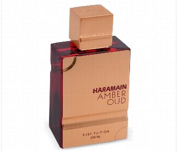 Express Delivery - Haramain Ahp1185 Amber Oud Ruby Edition Eau De Parfum 200Ml - ID 7166723