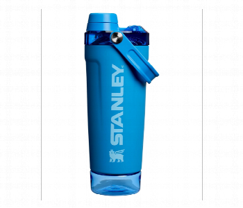 Express Delivery - Stanley 20Oz Insulated Protein Shaker Bottle Leakproof Stainless Steel Azure - ID 7166751