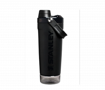 Express Delivery - Stanley 20Oz Activate Shaker Bottle Leakproof Stainless Steel Bpa Free Black - ID 7166752