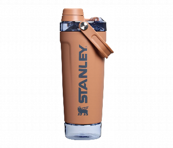 Express Delivery - Stanley 20Oz Activate Shaker Bottle Leakproof Stainless Steel Bpa Free Toast - ID 7166754