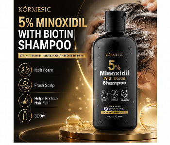 Express Delivery - Kormesic 5Percent Minoxidil With Biotin Shampoo 300Ml - ID 7166767